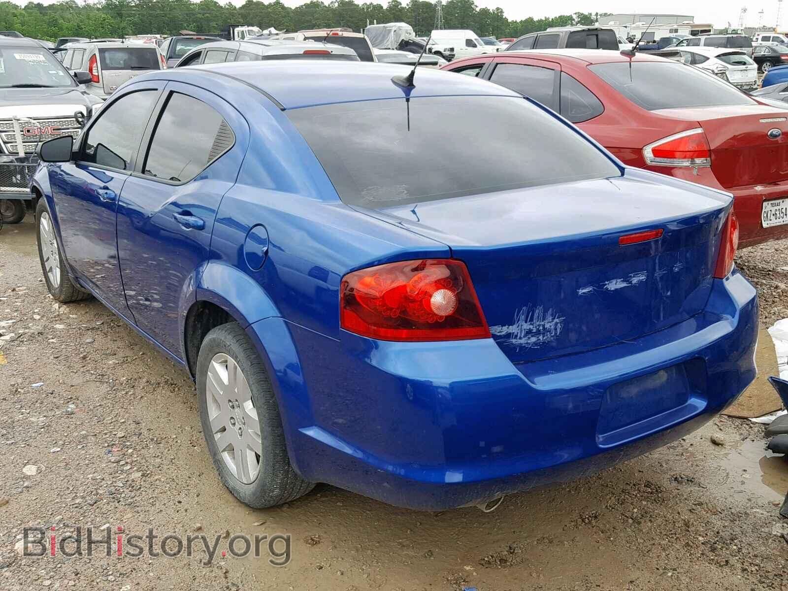 2013 DODGE AVENGER - VIN: 1C3CDZAG7DN533977 - Фото 3