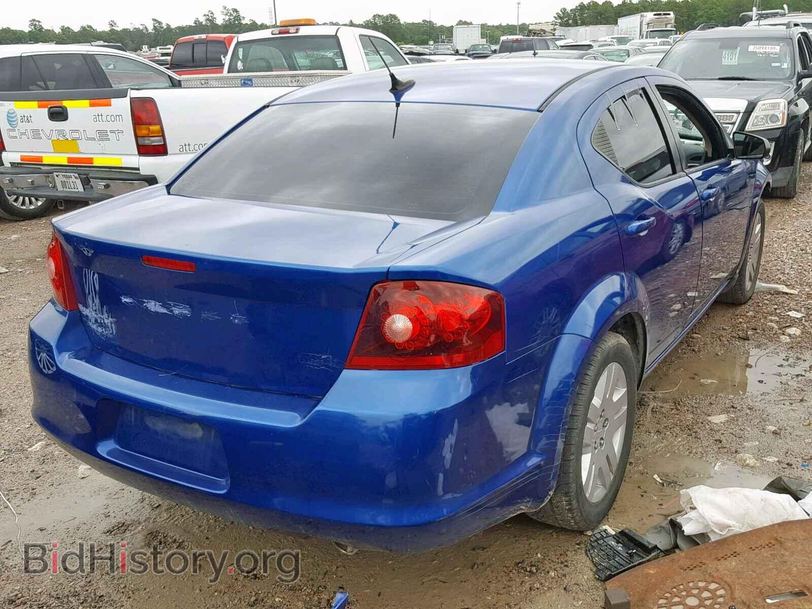 2013 DODGE AVENGER - VIN: 1C3CDZAG7DN533977 - Фото 4