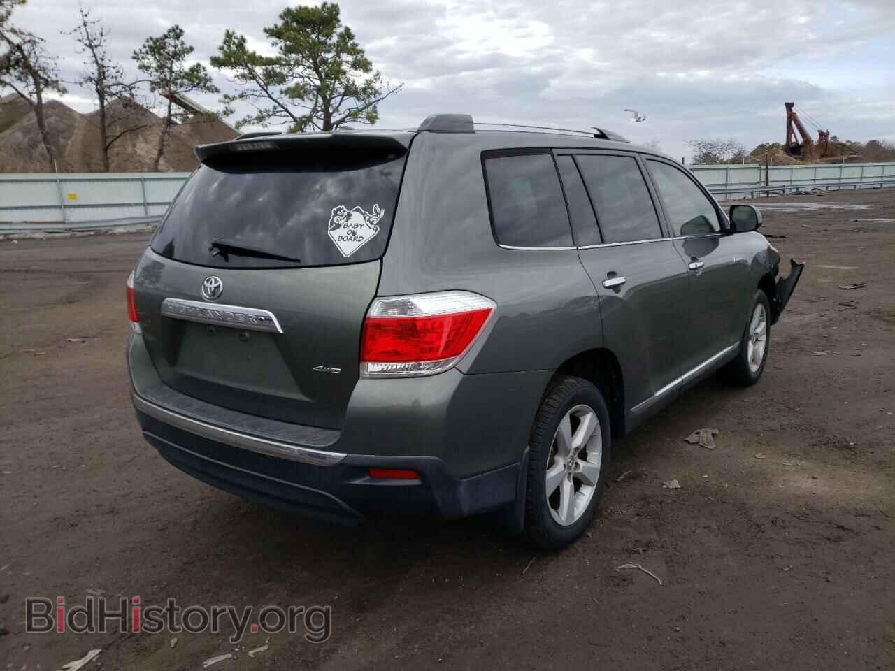 2013 TOYOTA HIGHLANDER - VIN: 5TDDK3EH8DS213910 - Фото 4