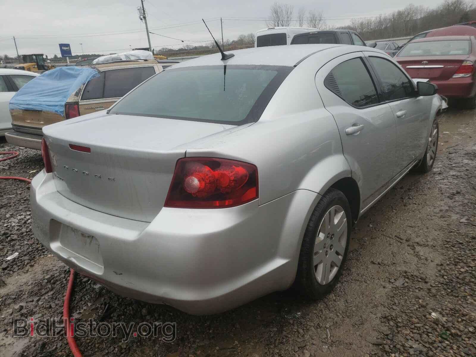 2011 DODGE AVENGER - VIN: 1B3BD4FB7BN546881 - Фото 4