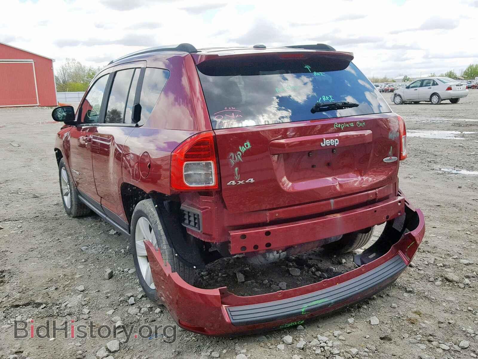 2012 JEEP COMPASS - VIN: 1C4NJDAB8CD524424 - Фото 3