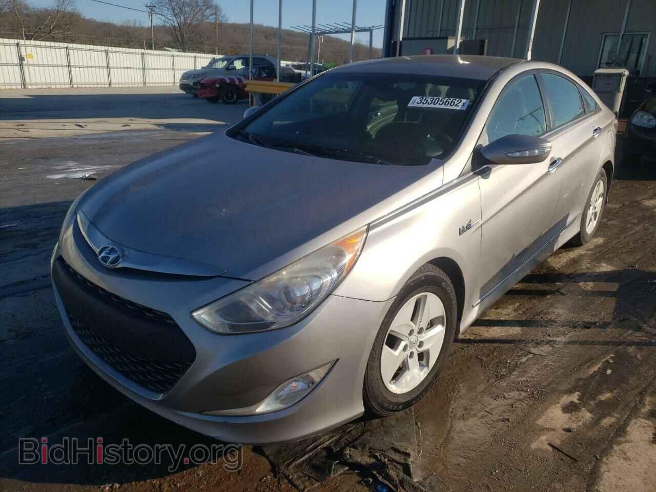 2012 HYUNDAI SONATA - VIN: KMHEC4A46CA025064 - Фото 2
