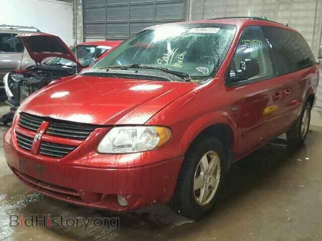 2007 DODGE CARAVAN - VIN: 2D4GP44L07R292970 - Фото 2