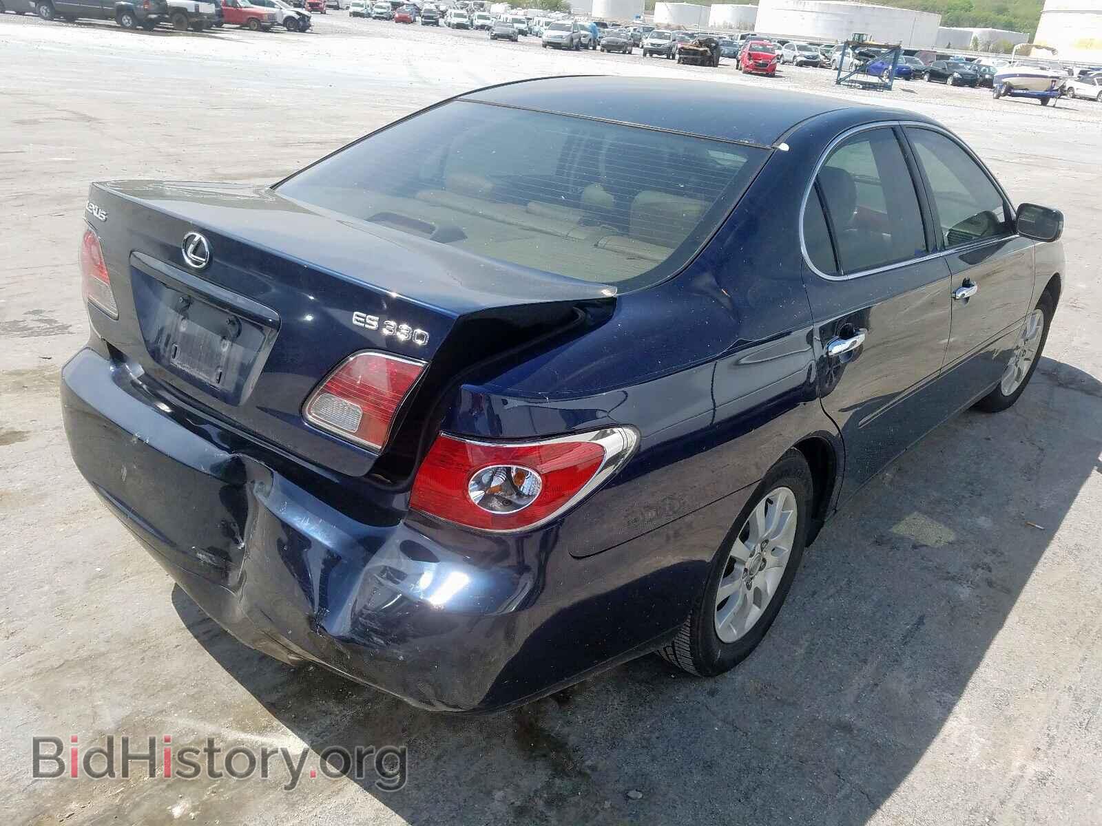 2004 LEXUS ES330 - VIN: JTHBA30G240008092 - Фото 4