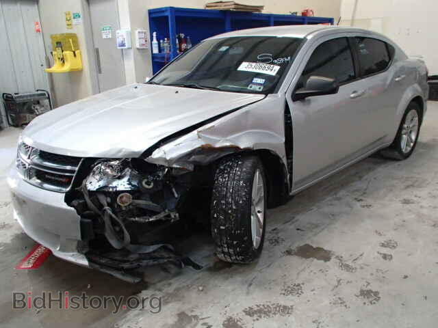 2012 DODGE AVENGER - VIN: 1C3CDZAG1CN313894 - Фото 2