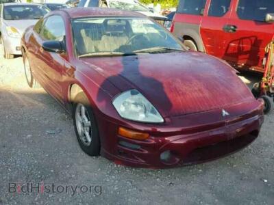 2003 Mitsubishi ECLIPSE Eclipse RS, темно-бордовый — VIN 4A3AC34GX3E078973, Copart