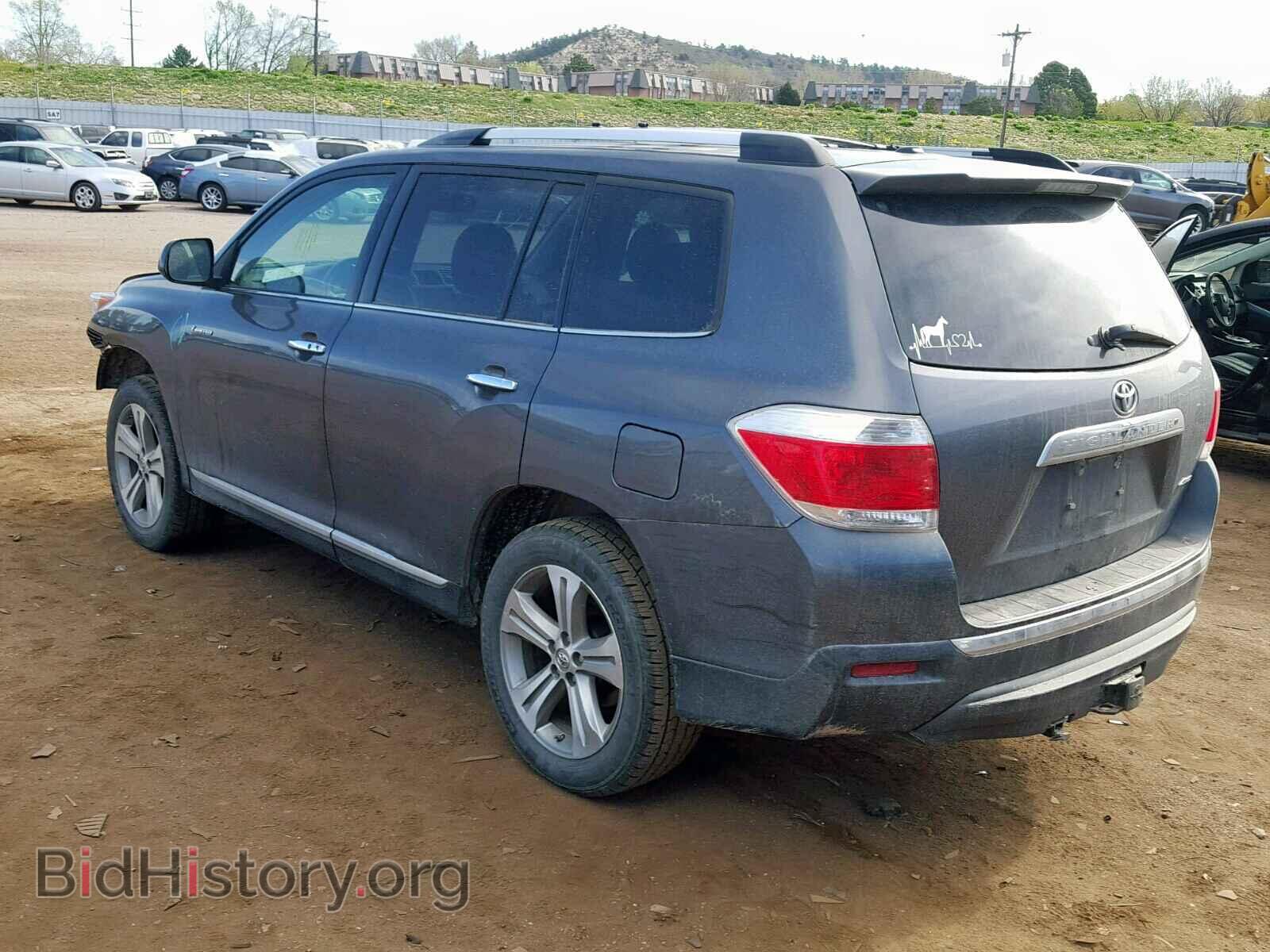 2012 TOYOTA HIGHLANDER - VIN: 5TDDK3EH1CS127367 - Фото 3