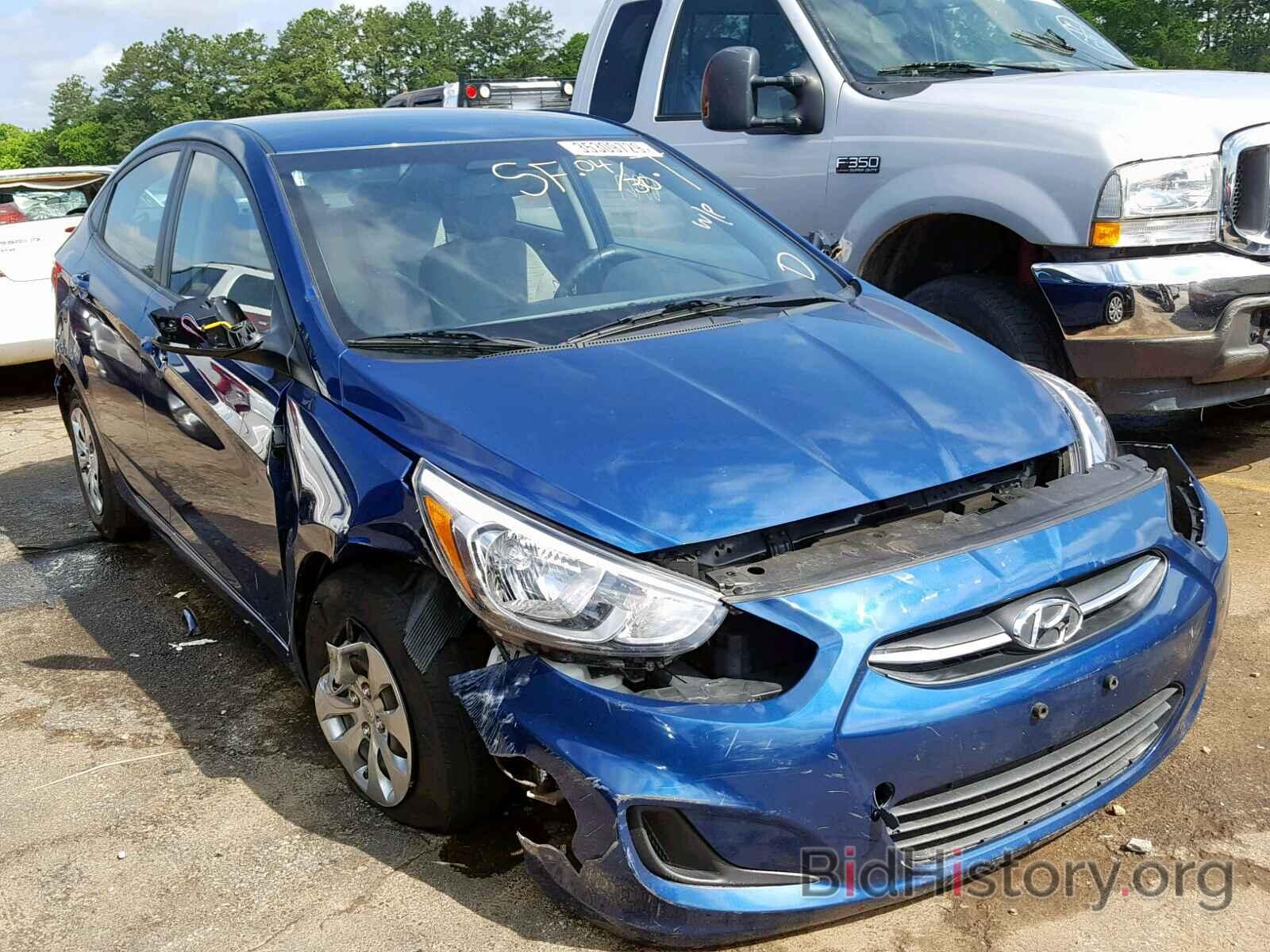 Photo KMHCT4AE9GU113112 - HYUNDAI ACCENT 2016