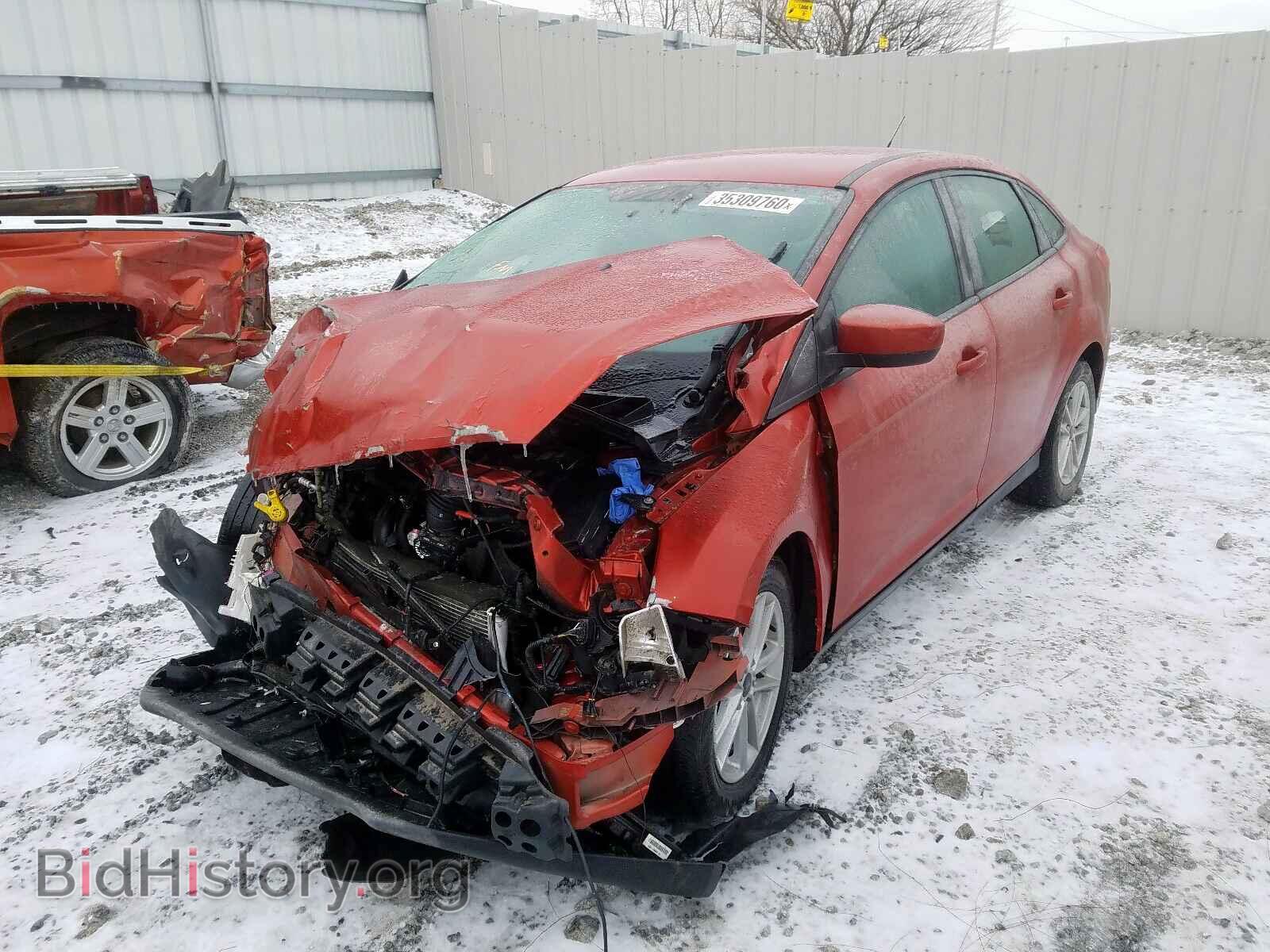 2018 FORD FOCUS - VIN: 1FADP3F25JL269608 - Фото 2