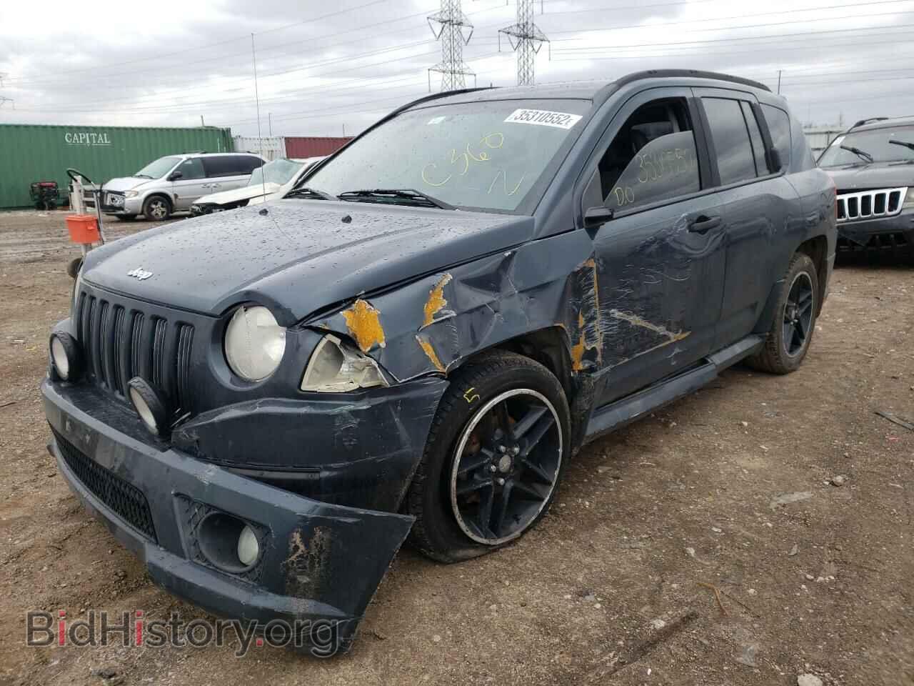 2007 JEEP COMPASS - VIN: 1J8FT47W97D359085 - Фото 2