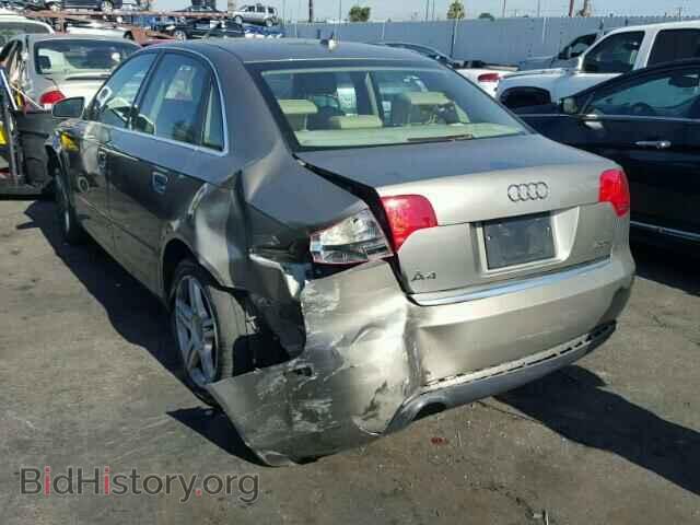 2007 AUDI A4 - VIN: WAUAF78E47A107064 - Фото 3