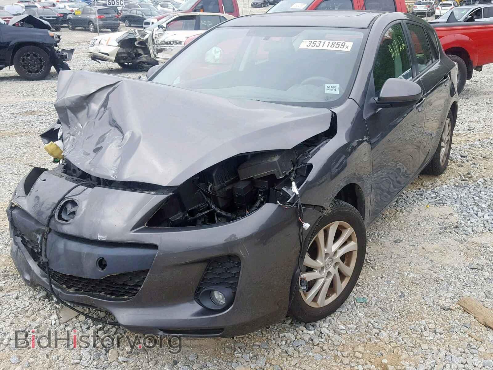2012 MAZDA 3 - VIN: JM1BL1L74C1646560 - Фото 2
