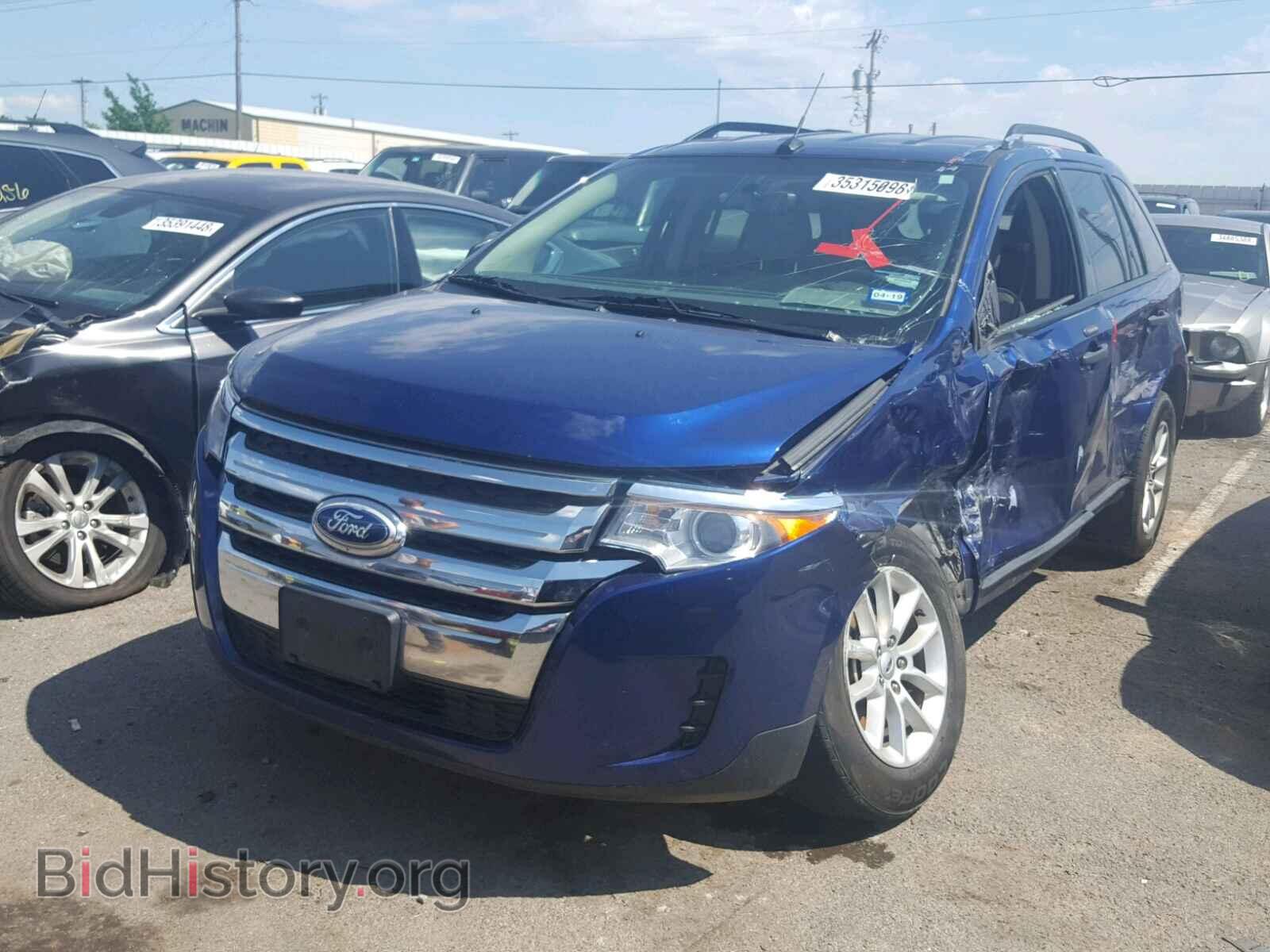 2013 FORD EDGE - VIN: 2FMDK3GC8DBE18187 - Фото 2