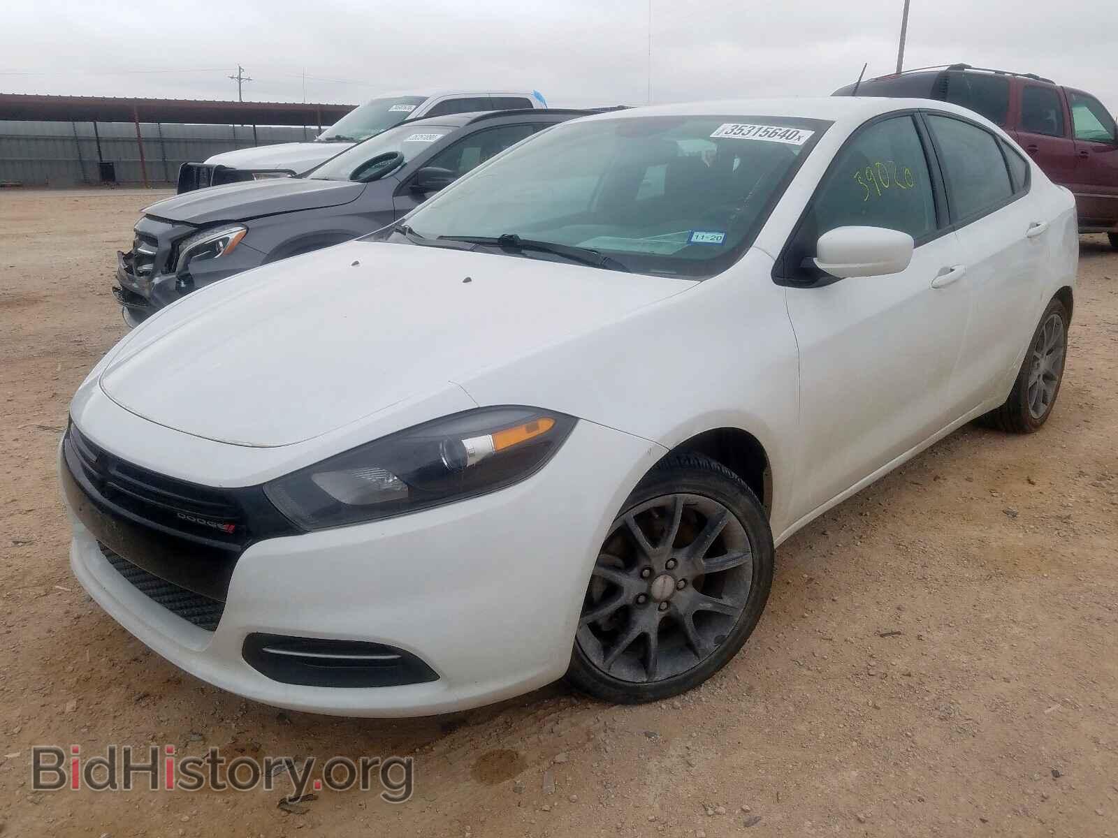2016 DODGE DART - VIN: 1C3CDFAA4GD533603 - Фото 2