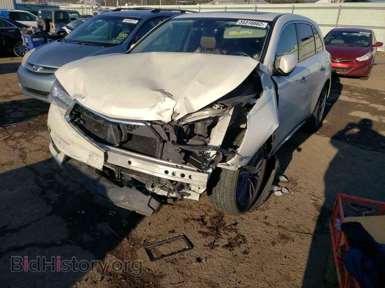 2017 ACURA MDX - VIN: 5FRYD4H50HB016094 - Фото 2
