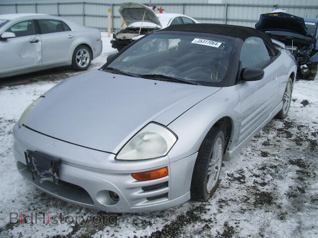 2003 MITSUBISHI ECLIPSE - VIN: 4A3AE55H73E166330 - Фото 2