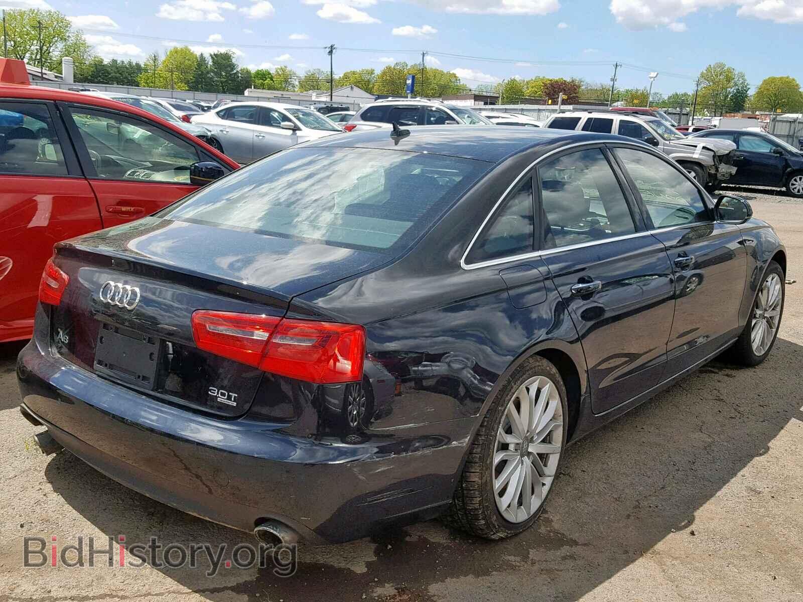 2014 AUDI A6 - VIN: WAUFGAFC8EN055302 - Фото 4