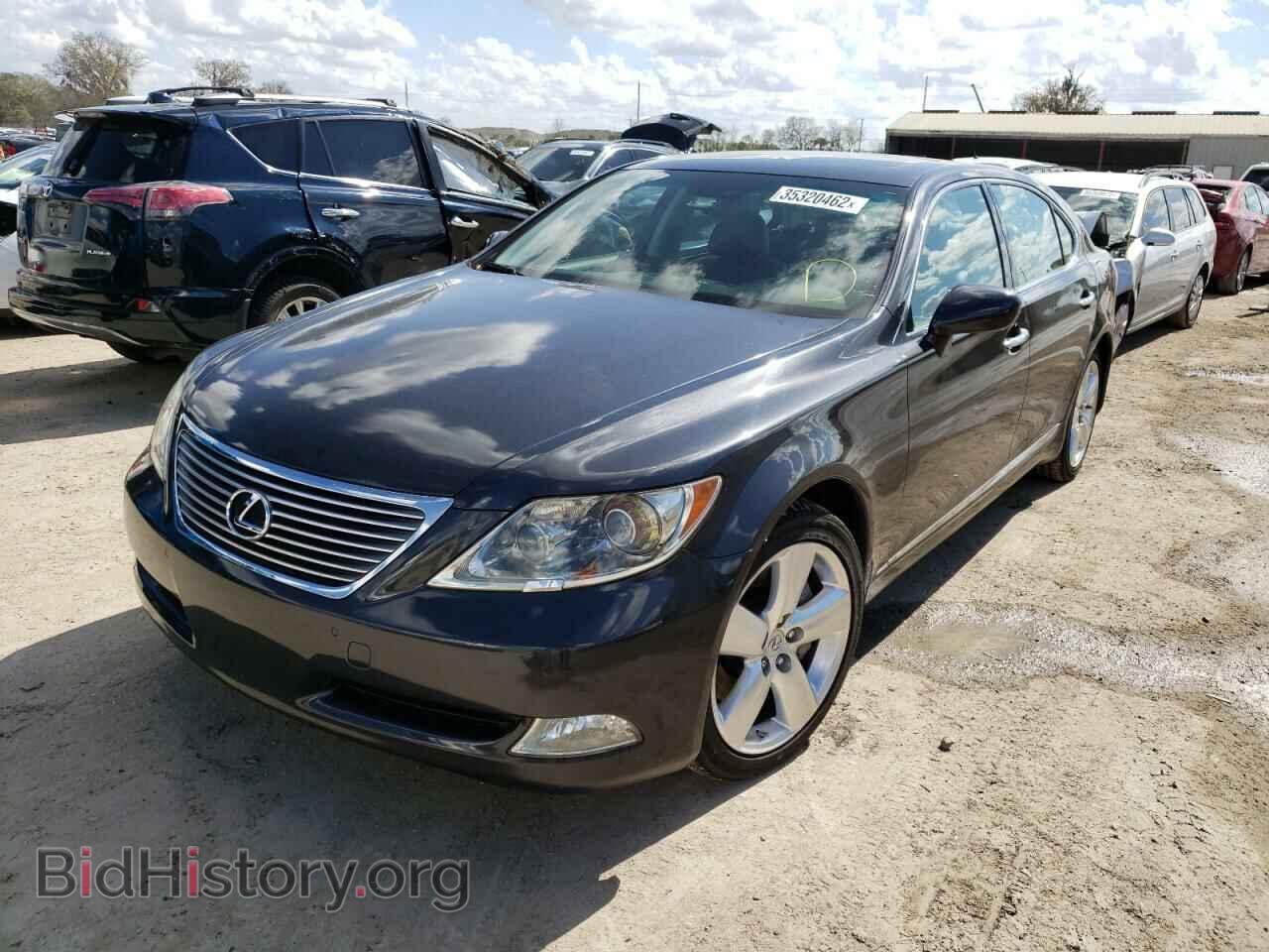 2007 LEXUS LS460 - VIN: JTHGL46F975015133 - Фото 2