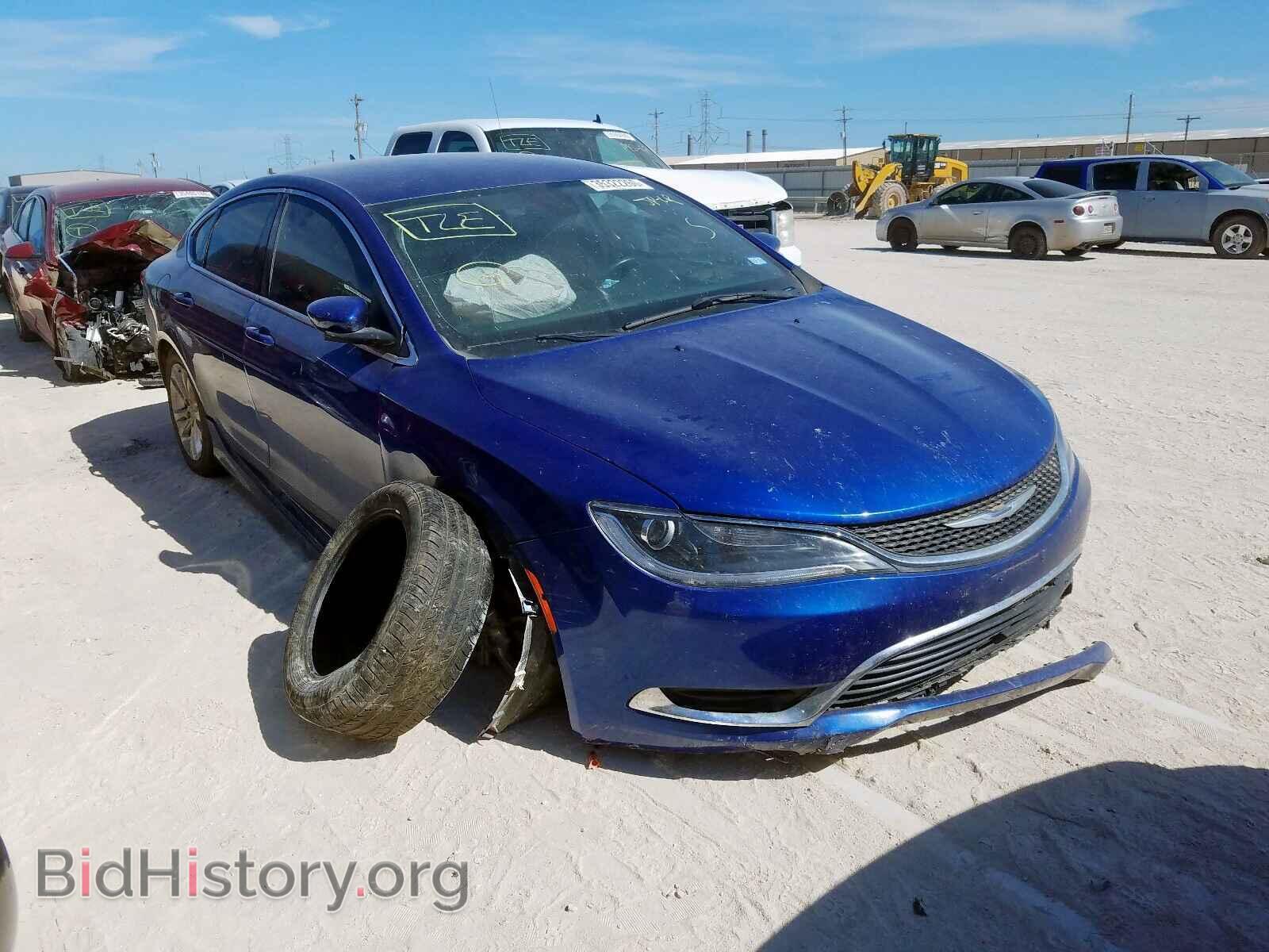 Фотография 1C3CCCAB8FN600321 - CHRYSLER 200 2015