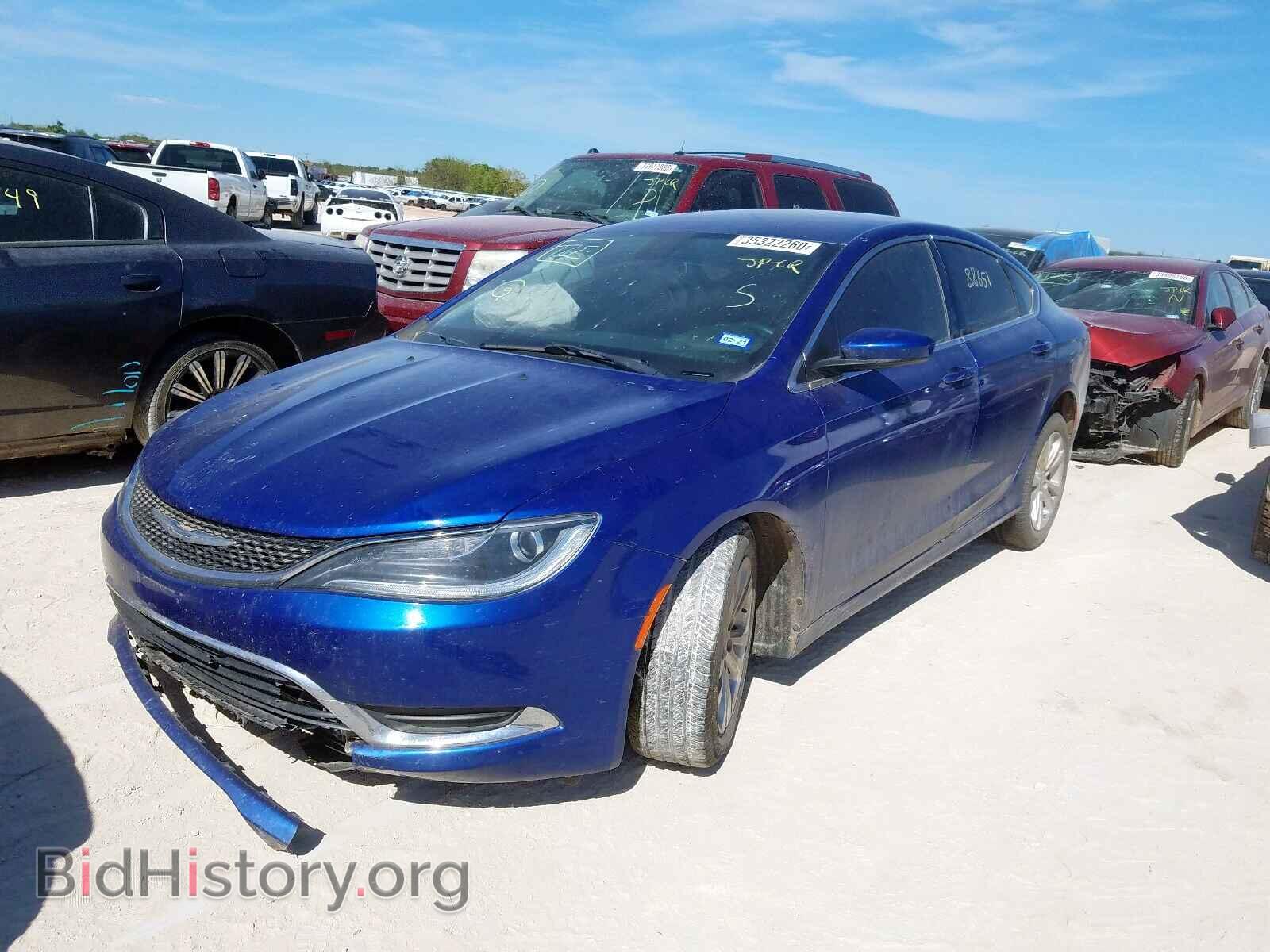 2015 CHRYSLER 200 - VIN: 1C3CCCAB8FN600321 - Фото 2