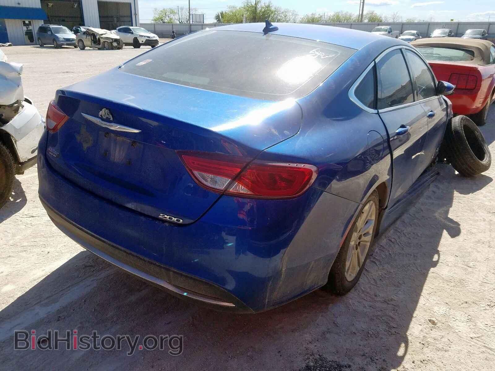 2015 CHRYSLER 200 - VIN: 1C3CCCAB8FN600321 - Фото 4