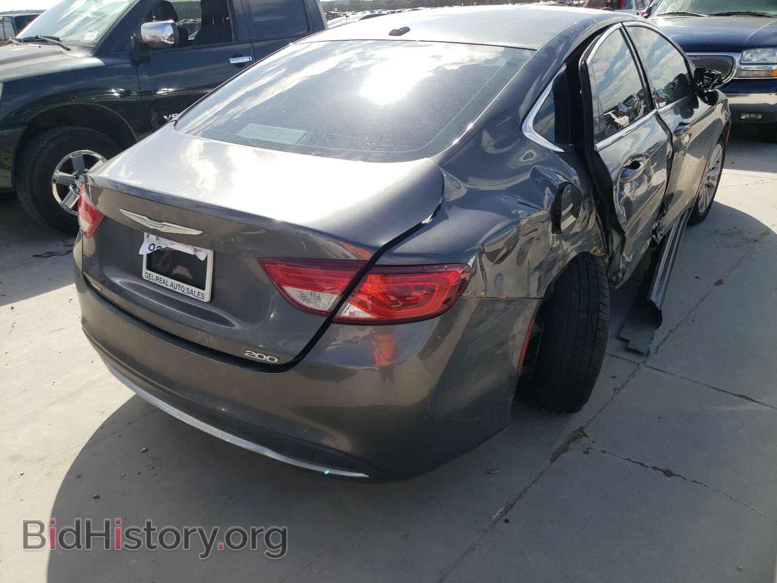 2015 CHRYSLER 200 - VIN: 1C3CCCAB8FN720698 - Фото 4