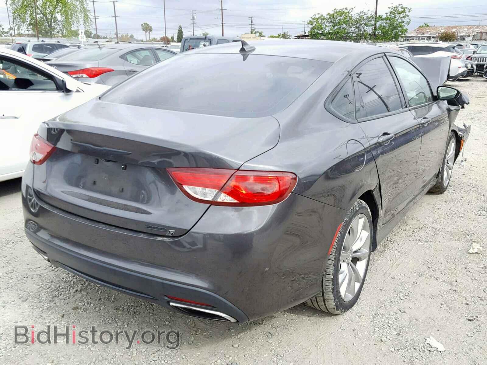 2015 CHRYSLER 200 - VIN: 1C3CCCBB0FN654906 - Photo 4