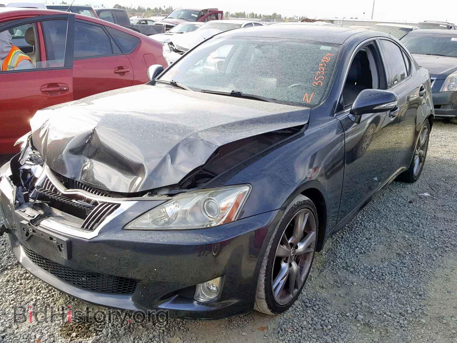 2010 LEXUS IS - VIN: JTHBE5C23A5024736 - Фото 2