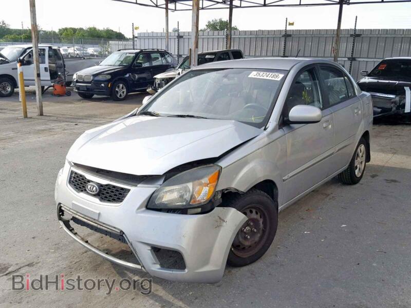2011 Kia RIO BASE (VIN KNADH4A38B6913810) — фото 2 из 10