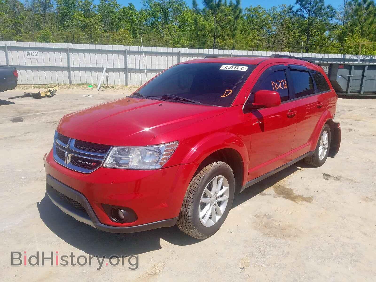 2014 DODGE JOURNEY - VIN: 3C4PDCBB3ET153131 - Фото 2