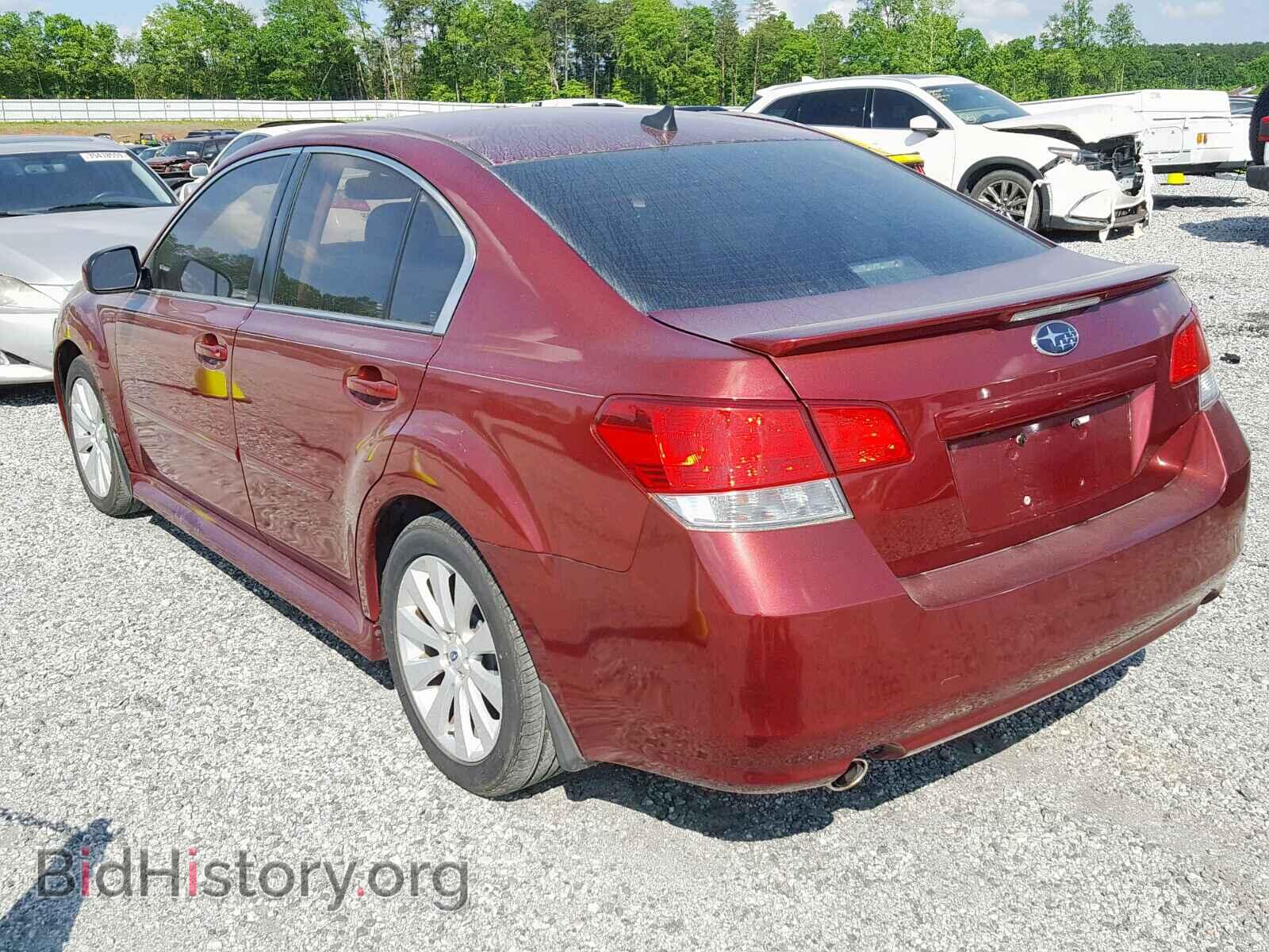 2012 SUBARU LEGACY - VIN: 4S3BMDL68C2015410 - Фото 3