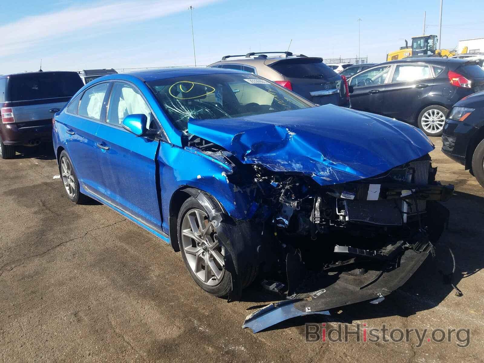 Photo 5NPE34AB6JH635765 - HYUNDAI SONATA 2018