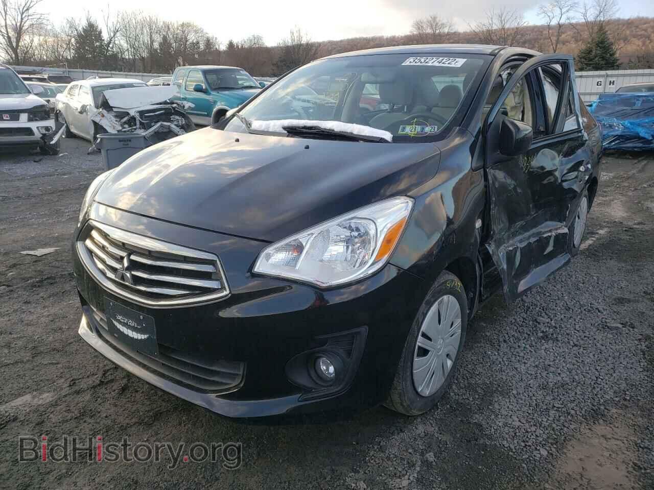 2017 MITSUBISHI MIRAGE - VIN: ML32F3FJ6HHF14673 - Фото 2