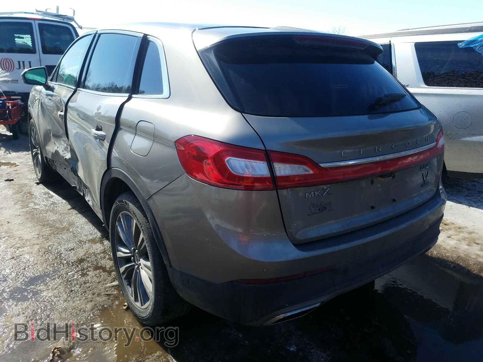 2016 LINCOLN MKX - VIN: 2LMTJ8LP8GBL38644 - Фото 3