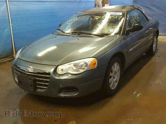 2006 CHRYSLER SEBRING - VIN: 1C3EL75R46N203535 - Фото 2