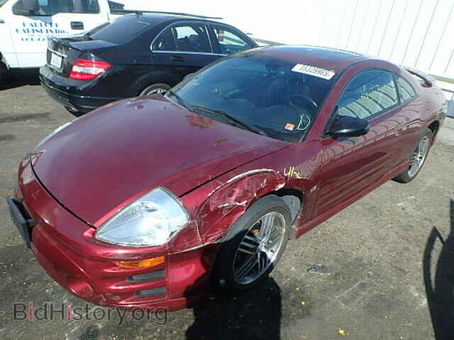 2003 MITSUBISHI ECLIPSE - VIN: 4A3AC74H43E207046 - Фото 2