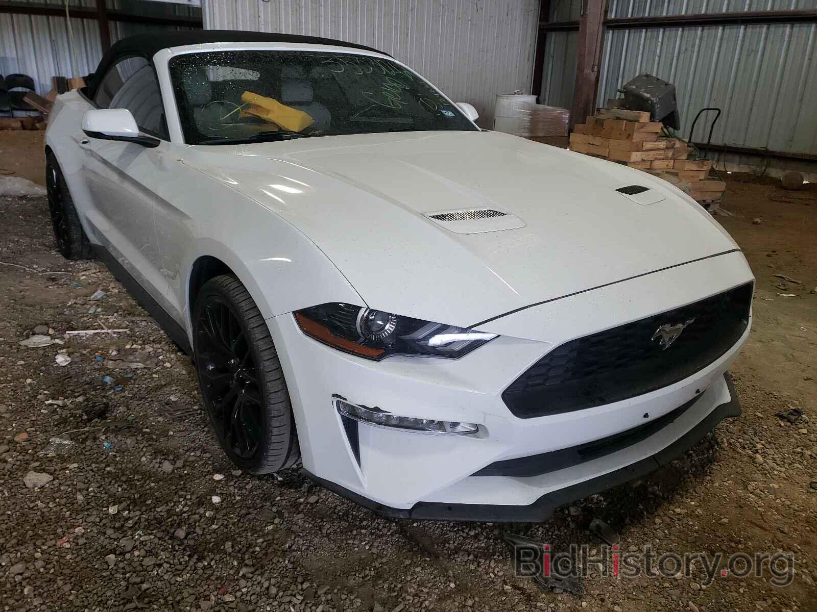 Photo 1FATP8UH8J5124261 - FORD MUSTANG 2018
