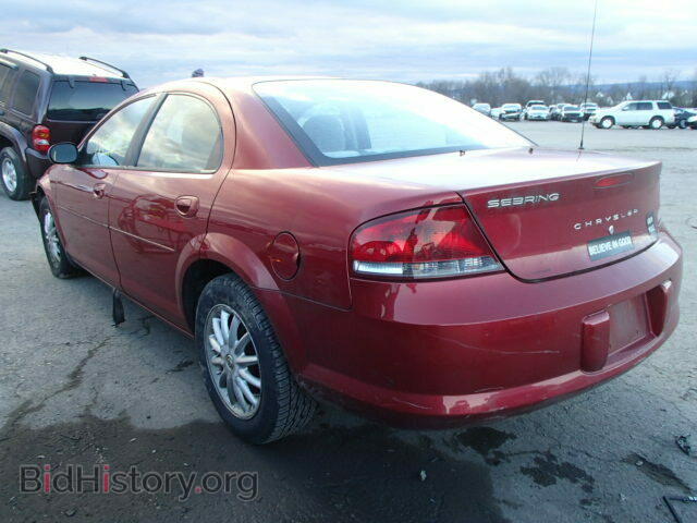 2003 CHRYSLER SEBRING - VIN: 1C3EL46T83N596816 - Фото 3