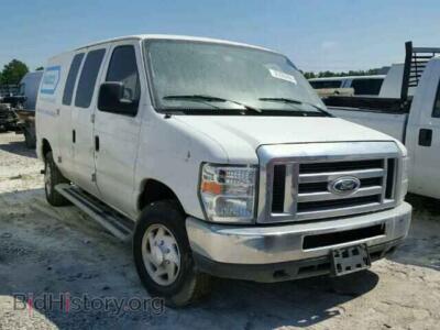 2014 Ford ECONOLINE, white — VIN 1FTNE2EW9EDA63629, Copart