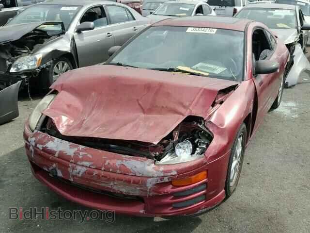 2001 MITSUBISHI ECLIPSE - VIN: 4A3AC44G81E101234 - Фото 2