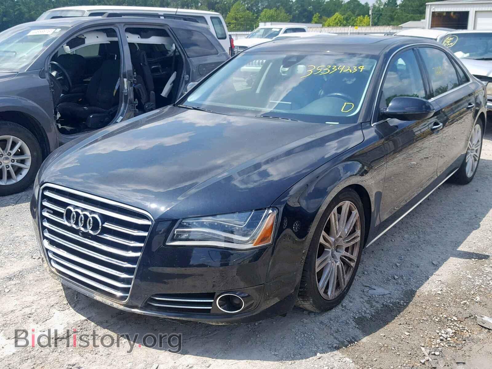 2013 AUDI A8 - VIN: WAUR2AFD7DN034007 - Photo 2