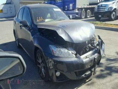 2011 Lexus IS, черный — VIN JTHBF5C27B5133148, Copart