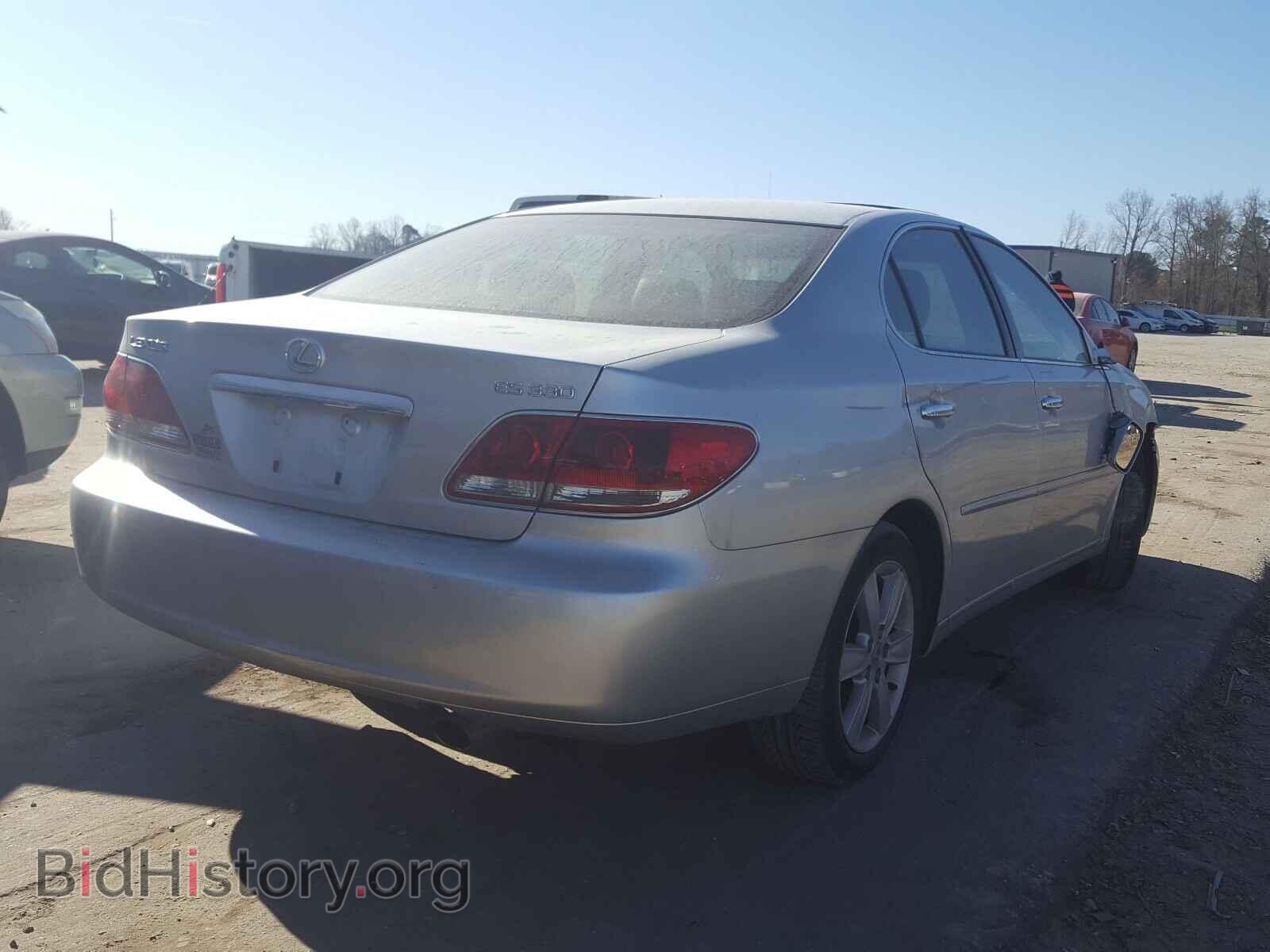 2006 LEXUS ES330 - VIN: JTHBA30G365158671 - Фото 4
