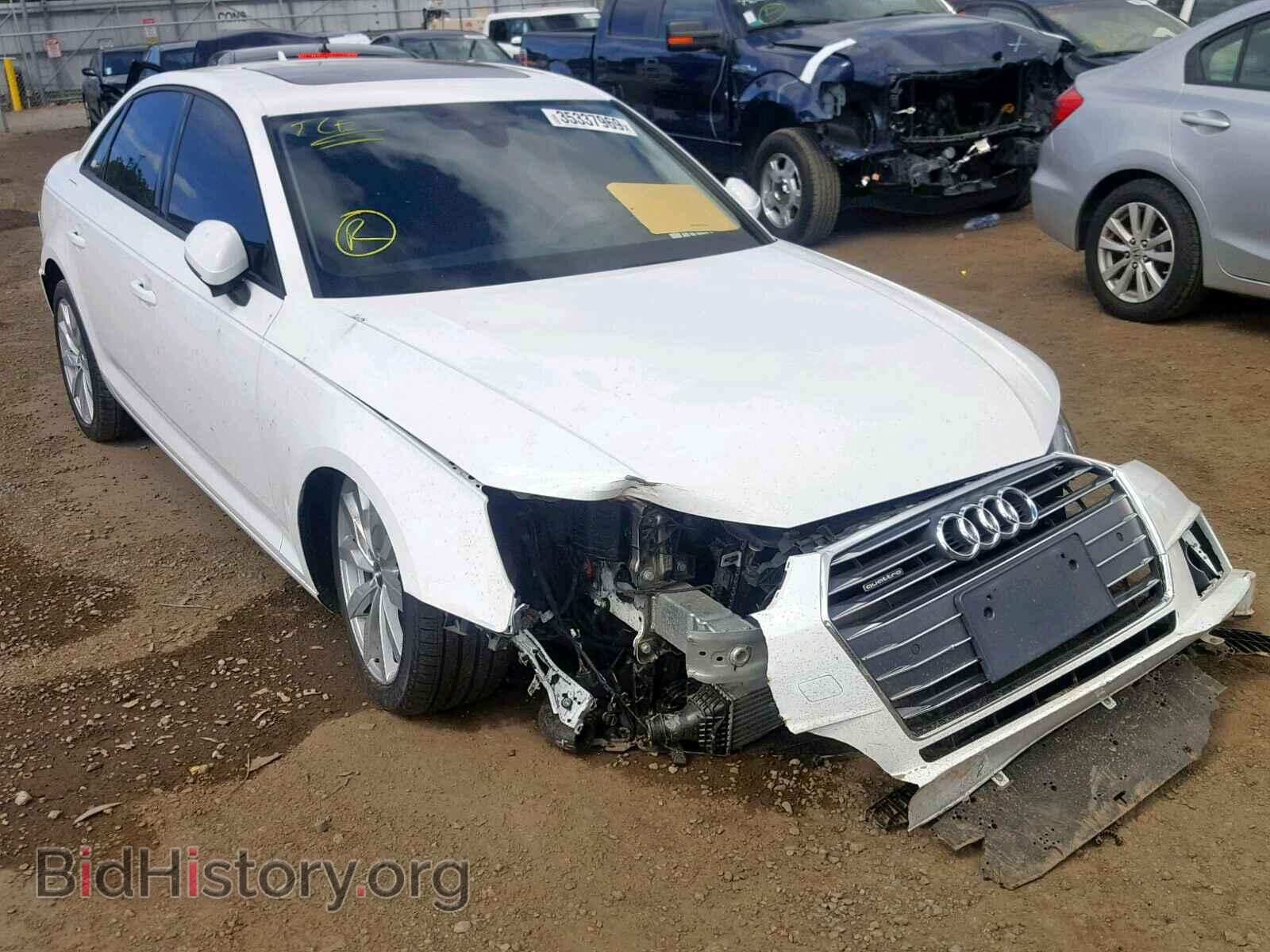 Фотография WAUANAF4XHN010701 - AUDI A4 2017