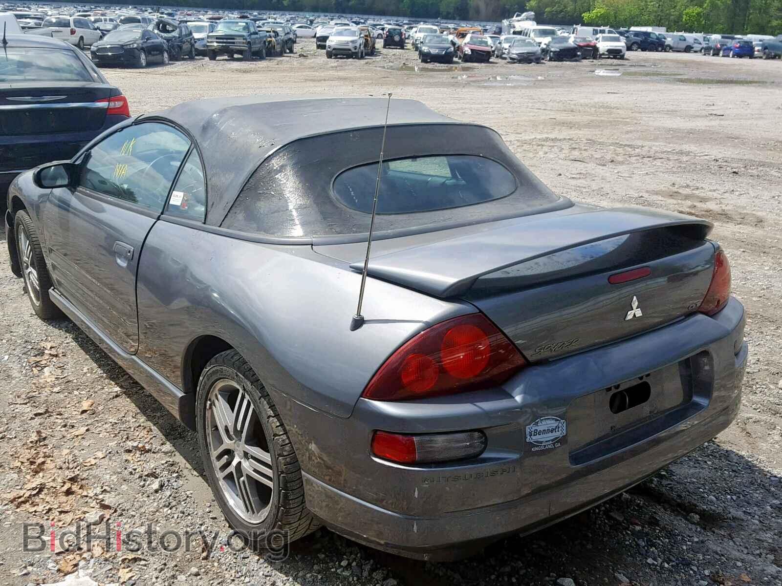 2002 MITSUBISHI ECLIPSE - VIN: 4A3AE85H12E022577 - Фото 3