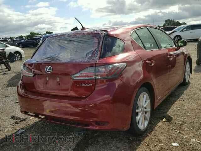 2013 LEXUS CT 200 - VIN: JTHKD5BH6D2130208 - Фото 4