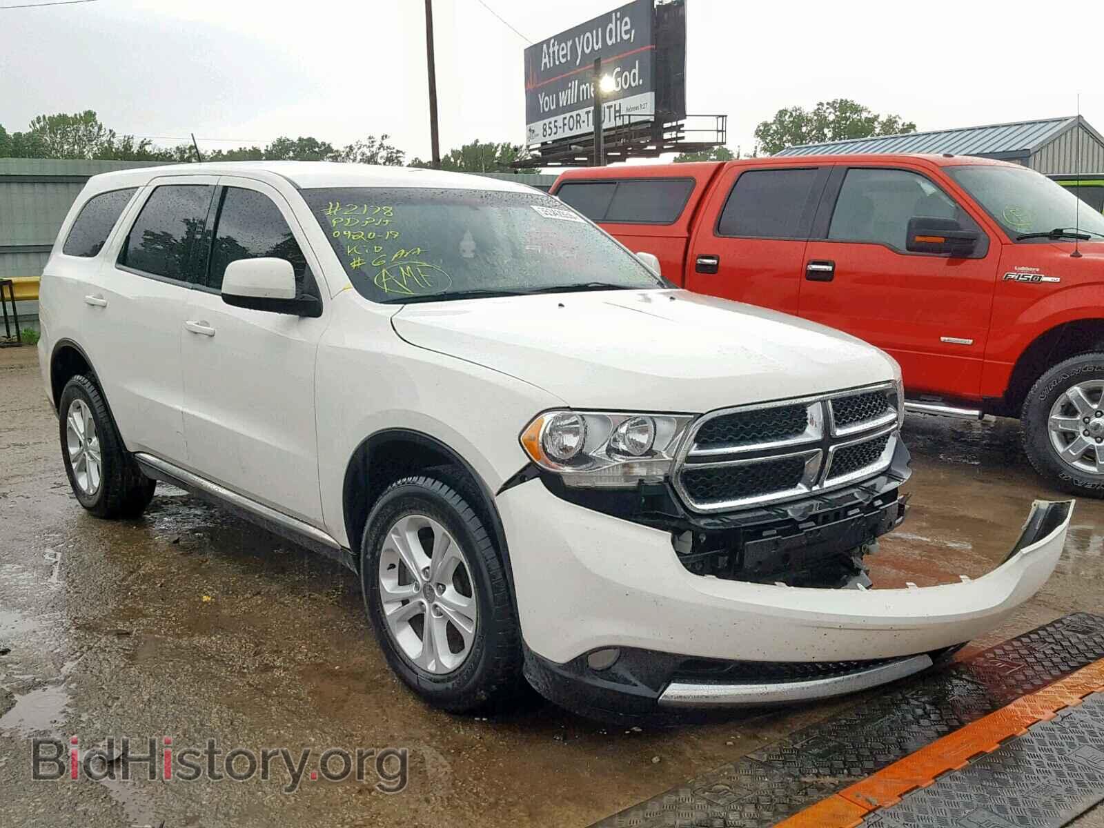Photo 1C4RDHAG0CC322016 - DODGE DURANGO SX 2012