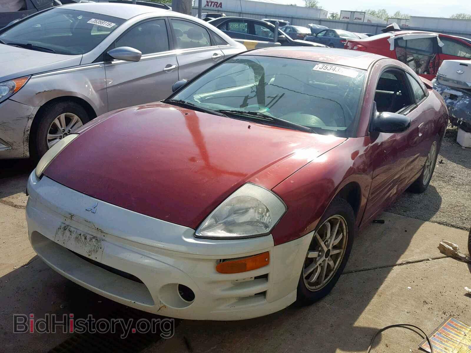 2002 MITSUBISHI ECLIPSE - VIN: 4A3AC44G02E046912 - Фото 2