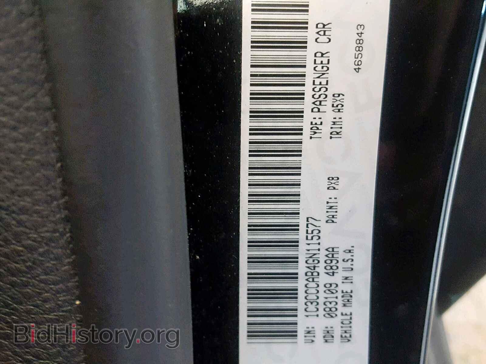 2016 CHRYSLER 200 - VIN: 1C3CCCAB4GN115577 - Photo 10