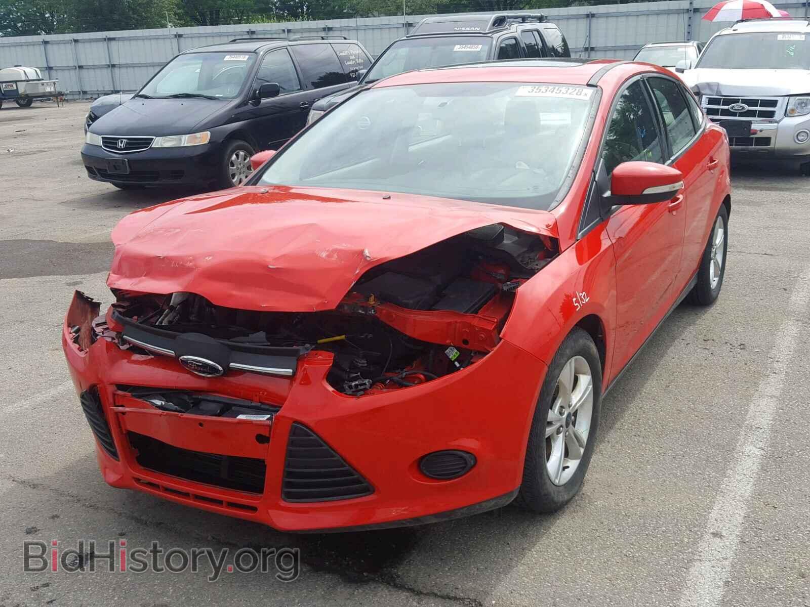 2014 FORD FOCUS - VIN: 1FADP3F28EL228704 - Фото 2